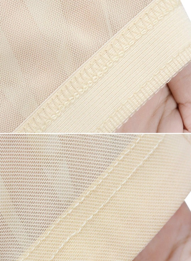 ياتشيو YANTAISIYU قطعتان/مجموعة أغطية شعر مستعار شبكية مع غطاء قبة مطاطي عريض لصنع الشعر المستعار (غطاء شبكي أشقر متوسط) - Image 5